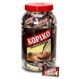 KOPIKO COFFEE CAPPUCCINO CANDY 900G (BOTOL)