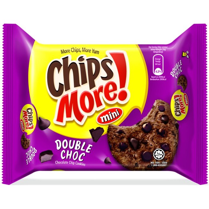 MINI CHIPSMORE CHOCOLATE CHIP COOKIES 80G