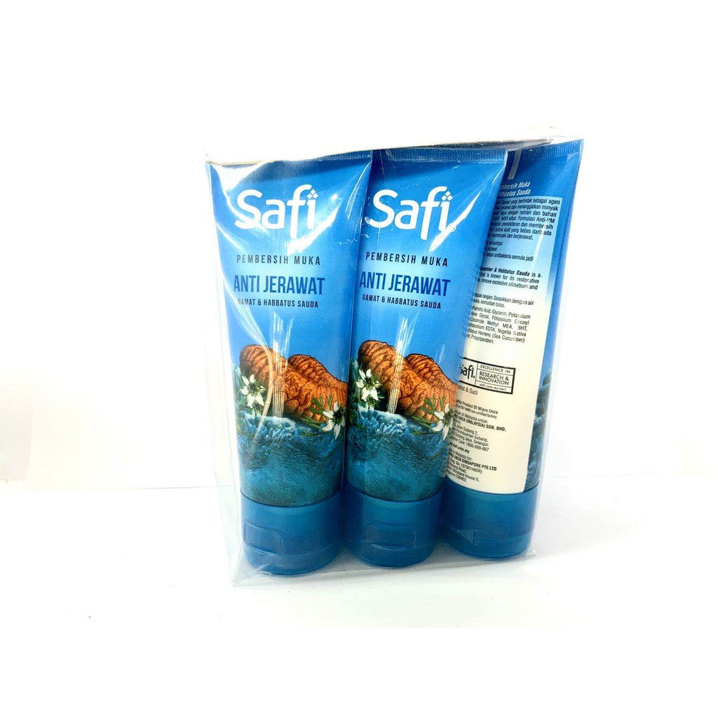 6PCS SAFI PEMBERSIH MUKA 50G FACIAL FOAM