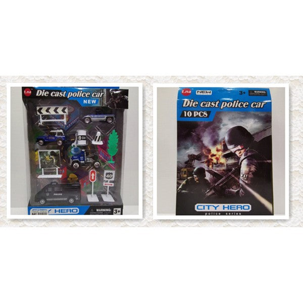 CITY-HERO POLICE SERIES TOY SET