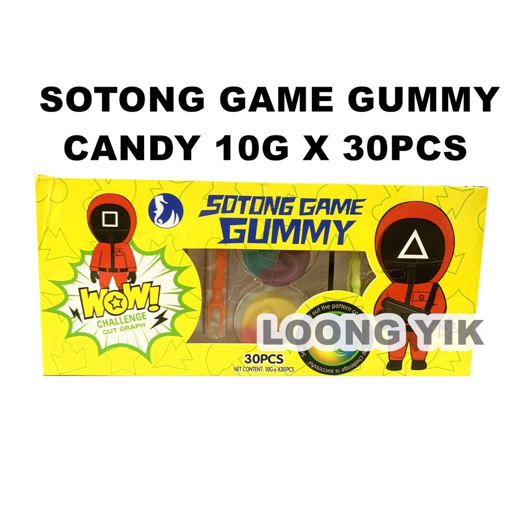 SOTONG GAME GUMMY CANDY 10G X 30PCS