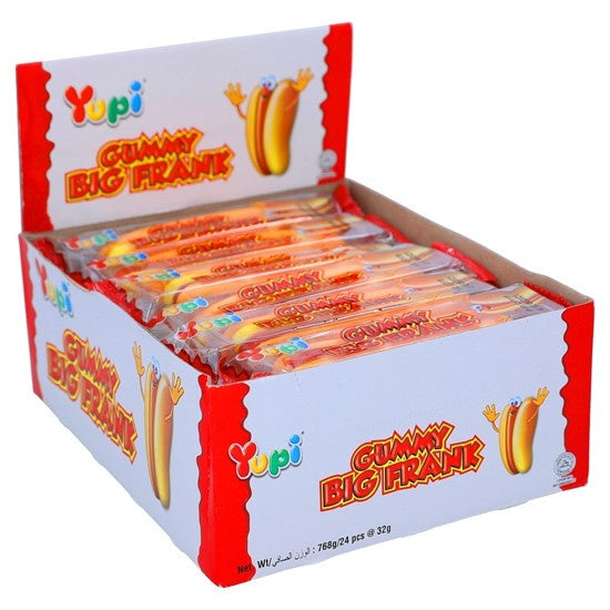 YUPI GUMMY BIG BURGER 18 X 32G READY STOCK