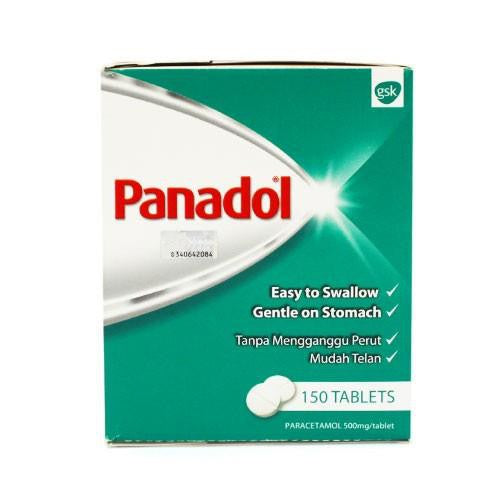 Panadol Regular 150 Tablets  original / Panadol 30 tablets