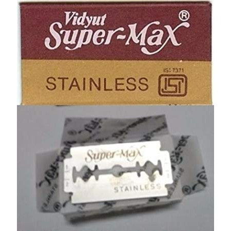 SUPER-MAX STAINLESS MATA PISAU 40PACKS X 5 BLADES