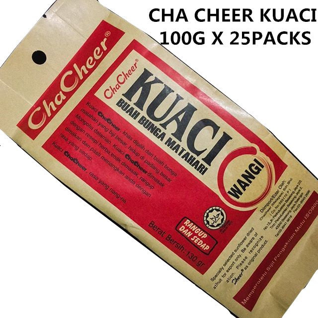 CHA CHEER KUACI SUNFLOWER DRIED FRUIT 45G / 100G / 220G