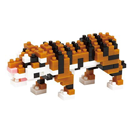 X-BLOCK MICRO SIZE BUILDING BLOCKS ANIMAL SERIES 8 SET