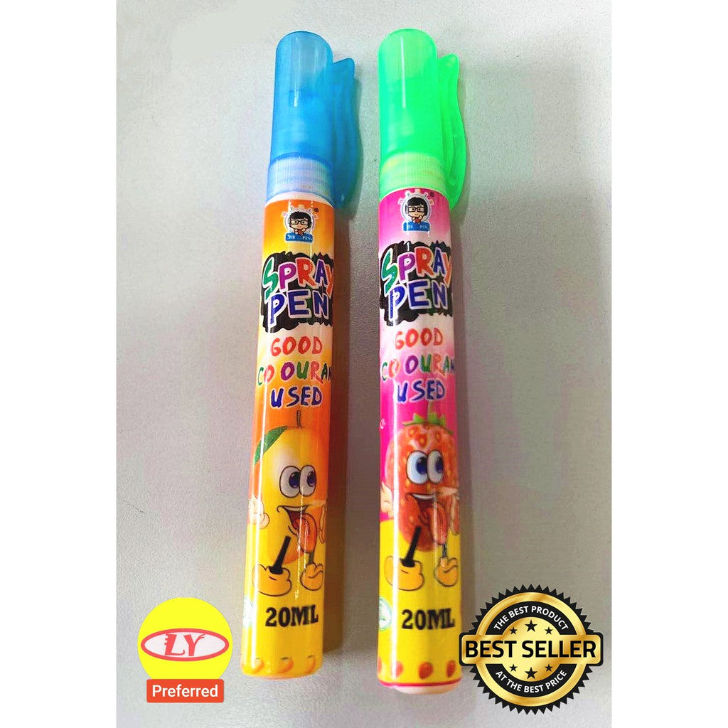 SPRAY PEN JUICE FRUITY TASTE 30PCS  *HALAL