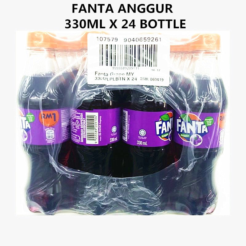 NEW PACKING! SOFTDRINK COCA-COLA SPRITE FANTA A&W 24 bottle