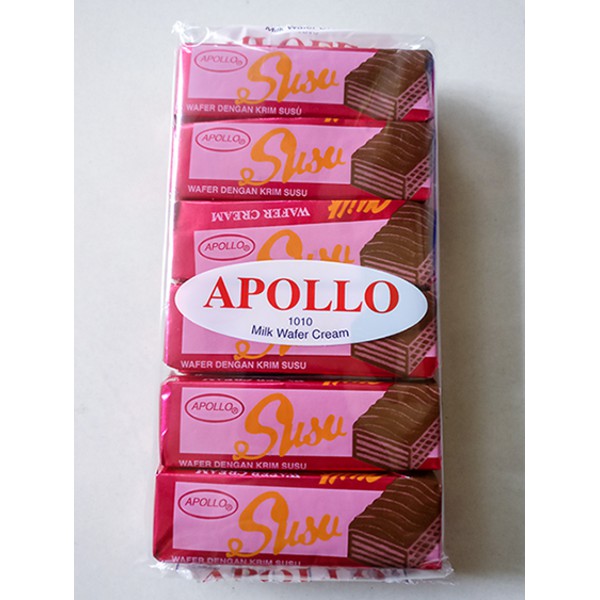 Apollo Wafer ( Chocolate / Susu ) 48PCS