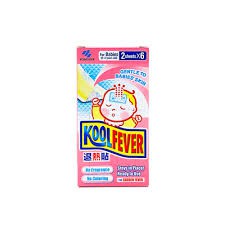 KOOL FEVER ADULT / CHILDRED / BABY 6 X 2SHEETS