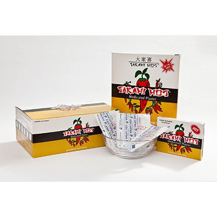 TAKAHI HOT CHILI MEDICATED PLASTER 红辣椒 风湿 膏药 SMALL / BIG