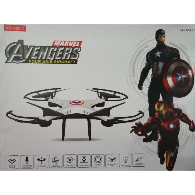 REMOTE CONTROL MARBEL AVENGERS 4 AXIS AIRCRAFT