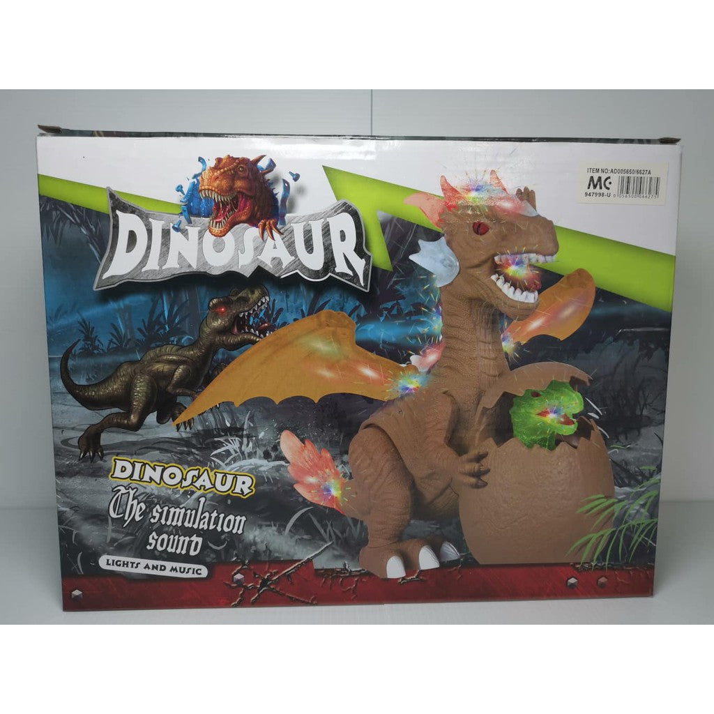 Dinosaur With Eggs Light Move Roaring Music Gift Birthday Party