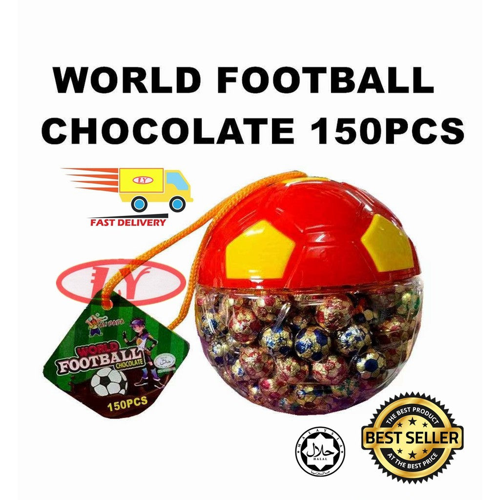 WORLD FOOTBALL CHOCOLATE 150PCS