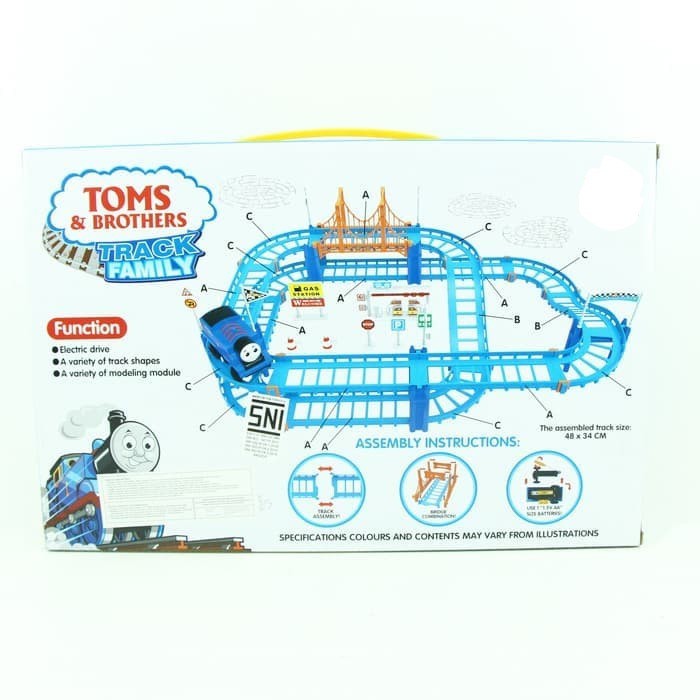 Thomas and Brothers TRAIN SET TRACK FAMILY (67pcs) Ready stock