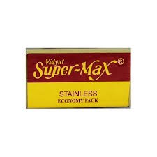 SUPER-MAX STAINLESS MATA PISAU 40PACKS X 5 BLADES