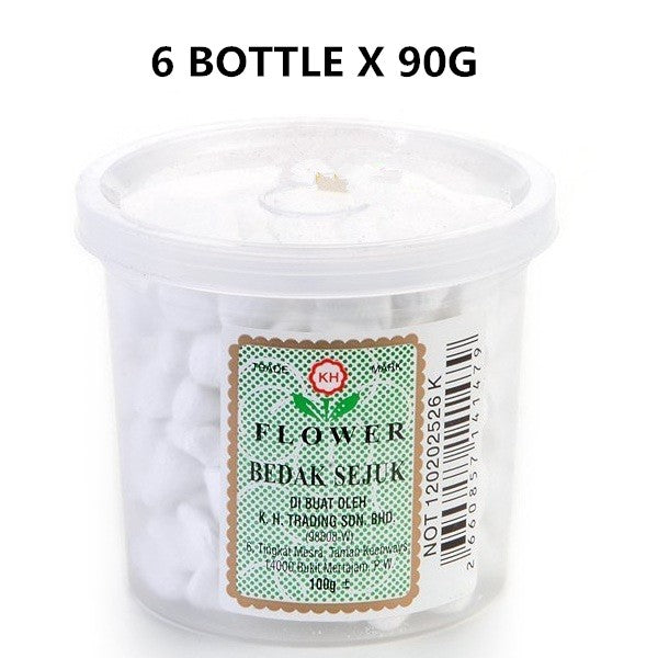 FLOWER KH BEDAK SEJUK 6 BOTTLE X 90G