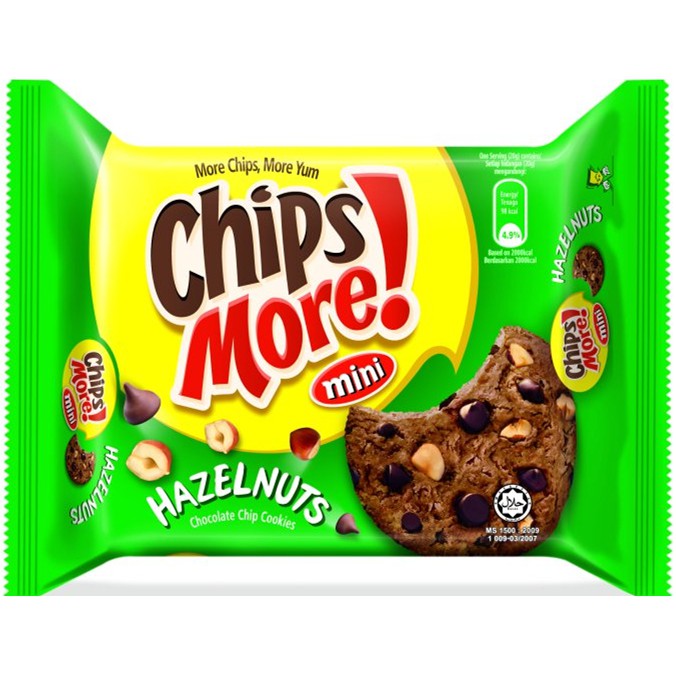 MINI CHIPSMORE CHOCOLATE CHIP COOKIES 80G