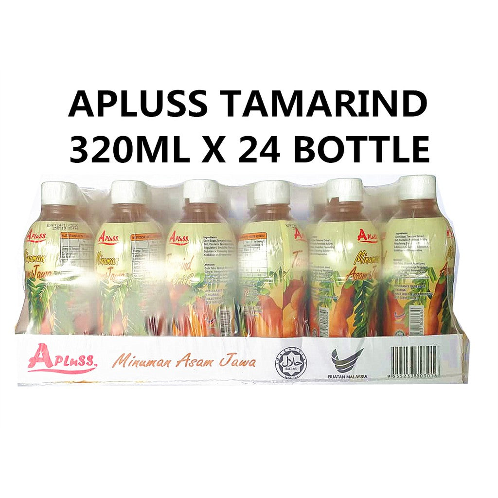 APLUSS TAMARIND ASAM JAWA DRINK JUICE GOOD TASTE 320ML X 24 BOTTLE