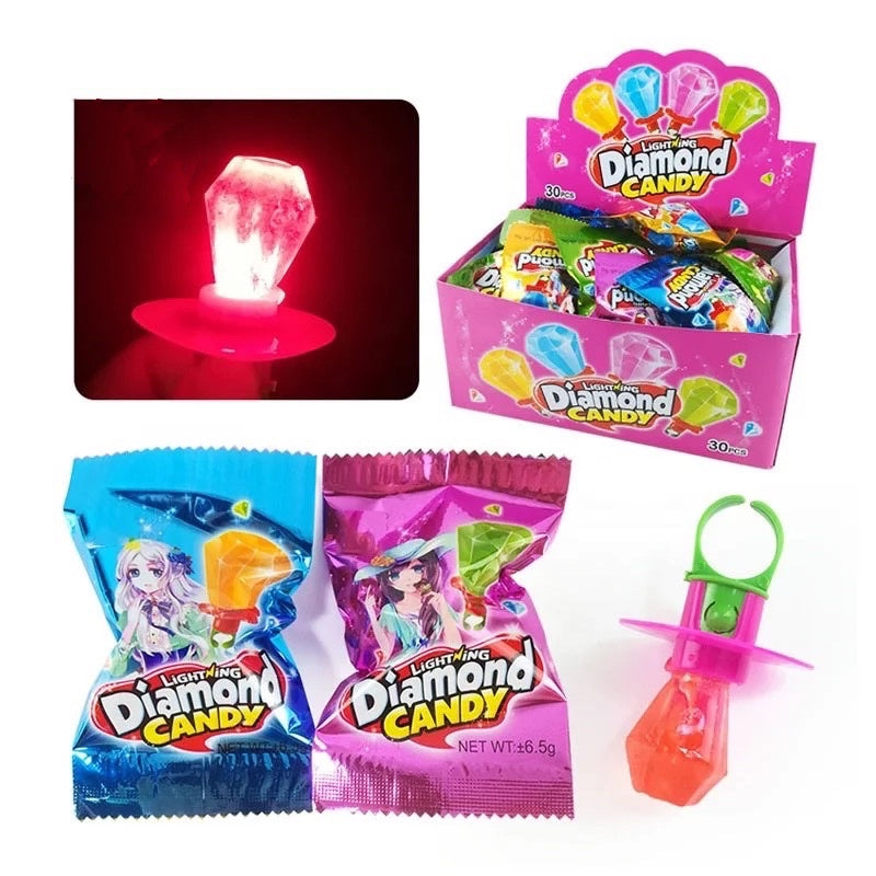 LIGHTNING DIAMOND CANDY 30PCS HALAL BIRTHDAY PARTY