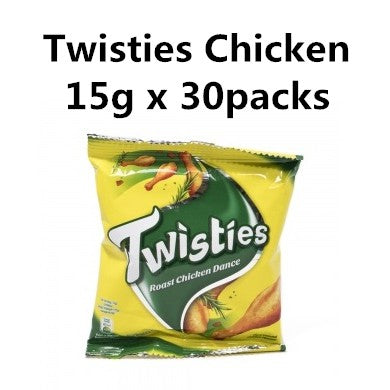 Twisties Snack Crackers 15g x 30packs Chicken