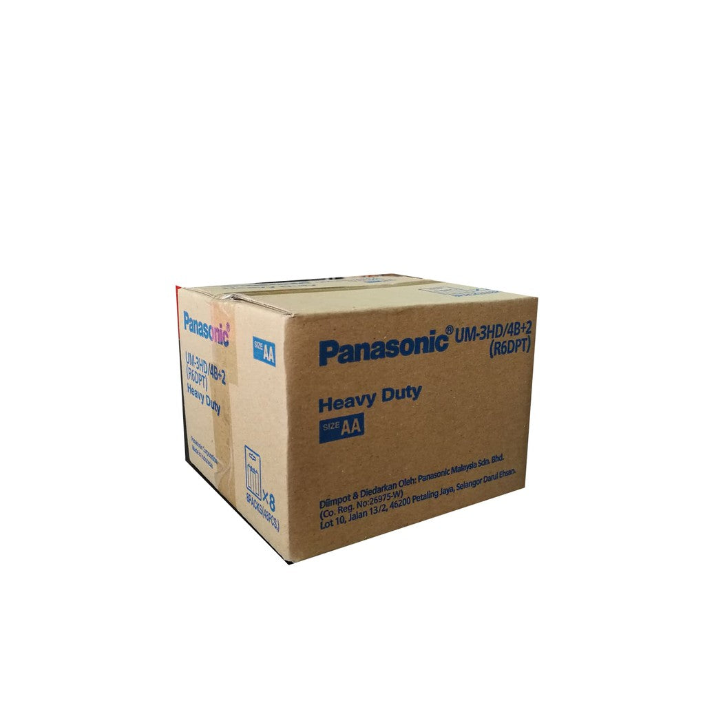 PANASONIC HEAVY DUTY AA 6B 8PACKS(48PCS)