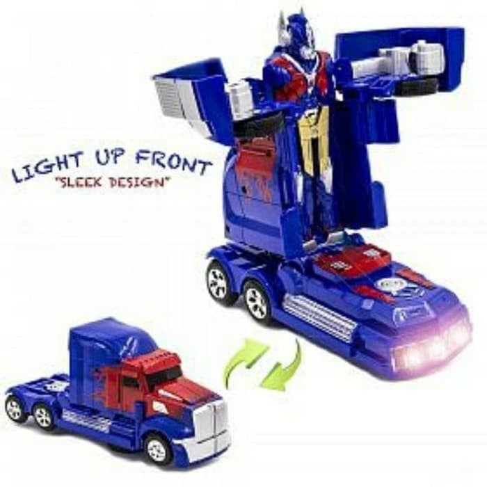 AUTO TRANSFORM TRANSFORMER OPTIMUS PRIMA ROBOT TRUCK