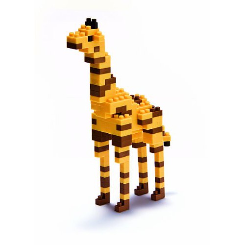 X-BLOCK MICRO SIZE BUILDING BLOCKS ANIMAL SERIES 8 SET