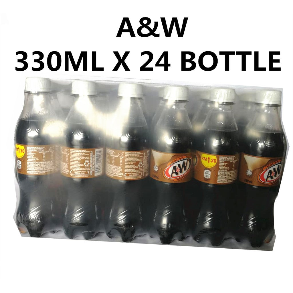 NEW PACKING! SOFTDRINK COCA-COLA SPRITE FANTA A&W 24 bottle