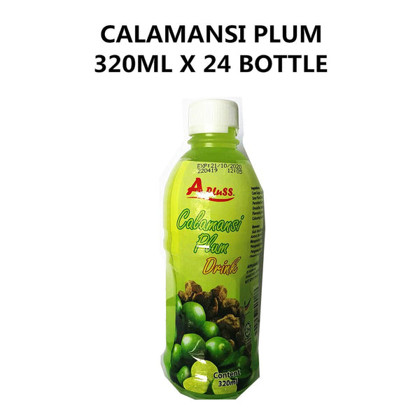 APLUSS CALAMANSI PLUM DRINK JUICE GOOD TASTE 320ML X 24 BOTTLE