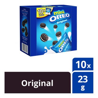 Oreo Mini Handy Pack - Original/Chocolate Creme (20.4g X 10 Packs)