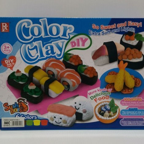 FUNNY DIY SUSHI PLAY CLAY SET