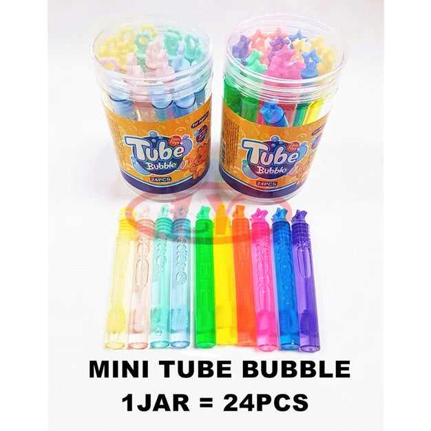 MINI BUBBLE TUBE 24PCS FOR AGES3+