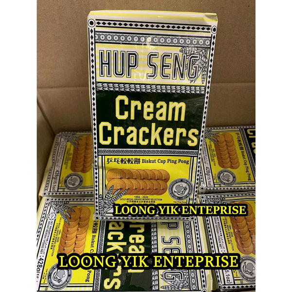 HUP SENG CREAM CRACKERS 428G X 12PACKS (1CARTON/1PETI)