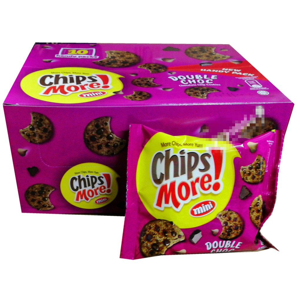 Mini Chips More Original/Double Choc 28gmX10pack