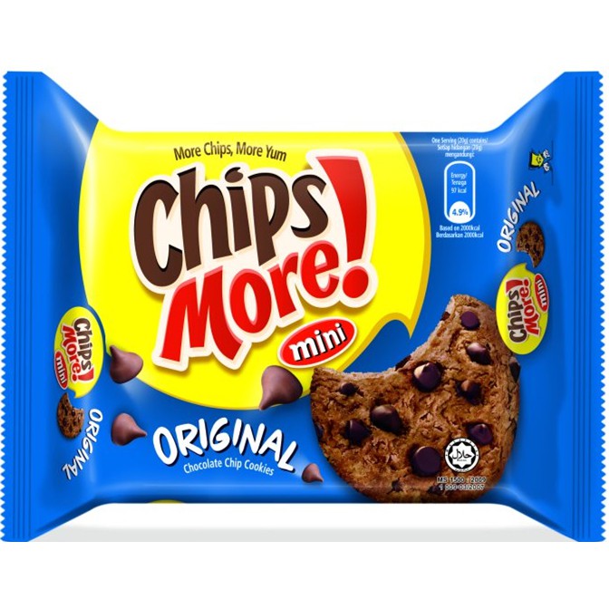 MINI CHIPSMORE CHOCOLATE CHIP COOKIES 80G