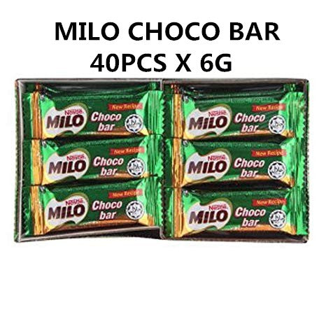 NESTLE MILO CHOCO BAR 40PCS X 6G