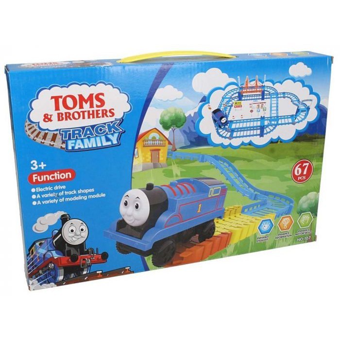 Thomas and Brothers TRAIN SET TRACK FAMILY (67pcs) Ready stock