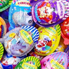 CIRCUS TOY SURPRISE FUN EGG 60PCS HALAL DOORGIFT