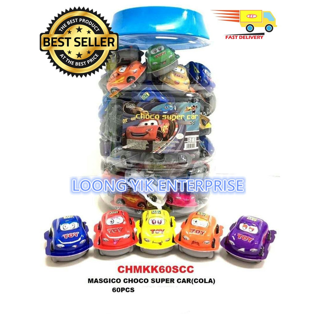 CAR EGG SURPRISE TOY 60PCS