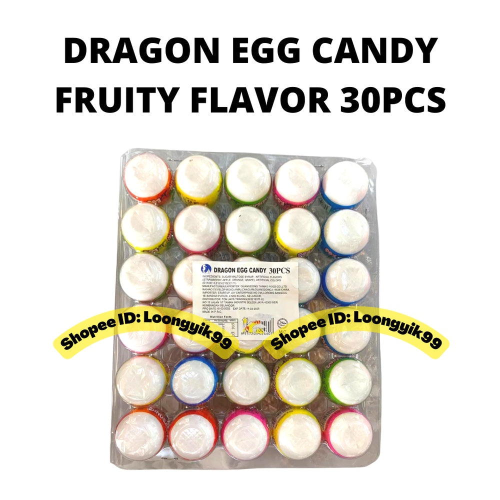 DRAGON EGG CANDY 30PCS