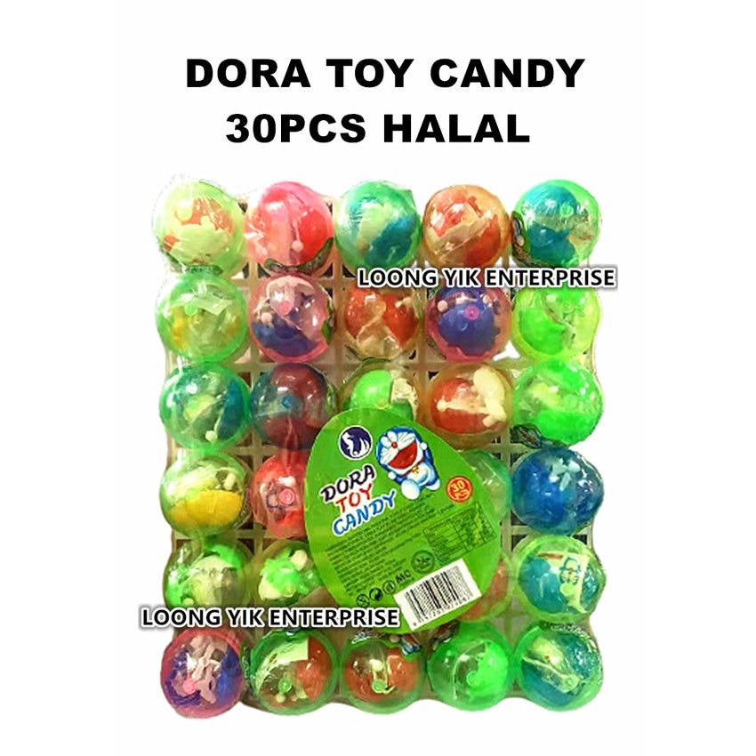 PONY & DINO / DORA TOY EGG CANDY 30PCS