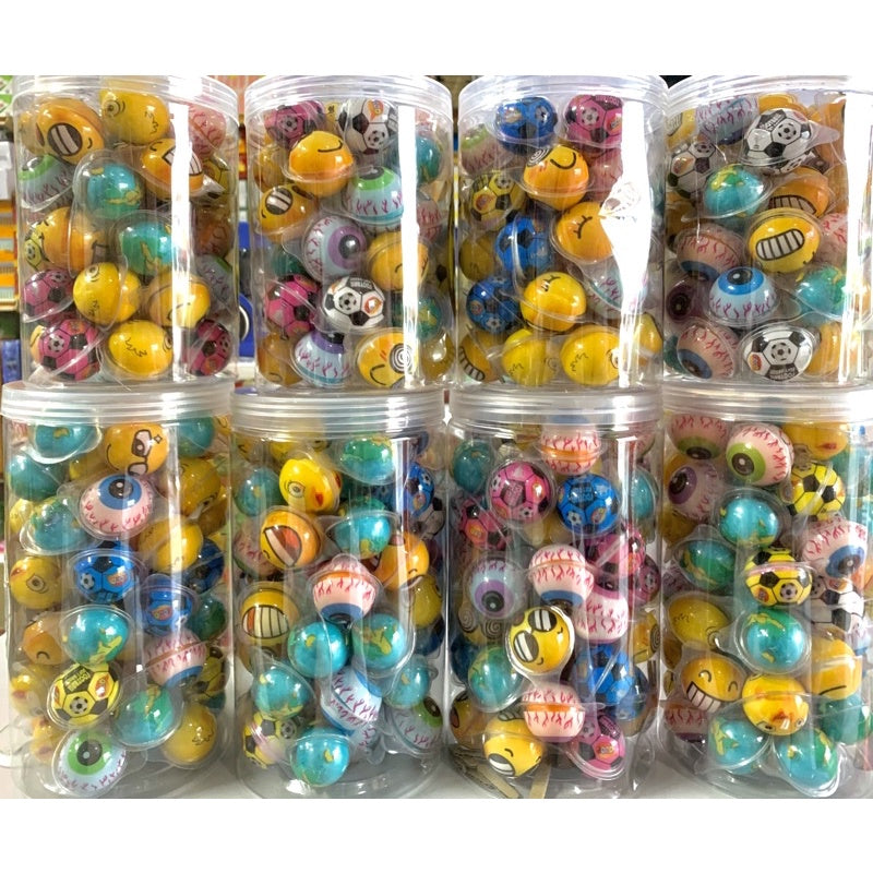 EYEBALL 5DESIGN BURST FRUITY BUBBLE GUM 13G X 60PCS (Gula getah)