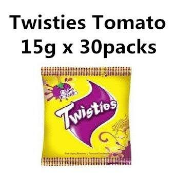 Twisties Snack Crackers 15g x 30packs Tomato