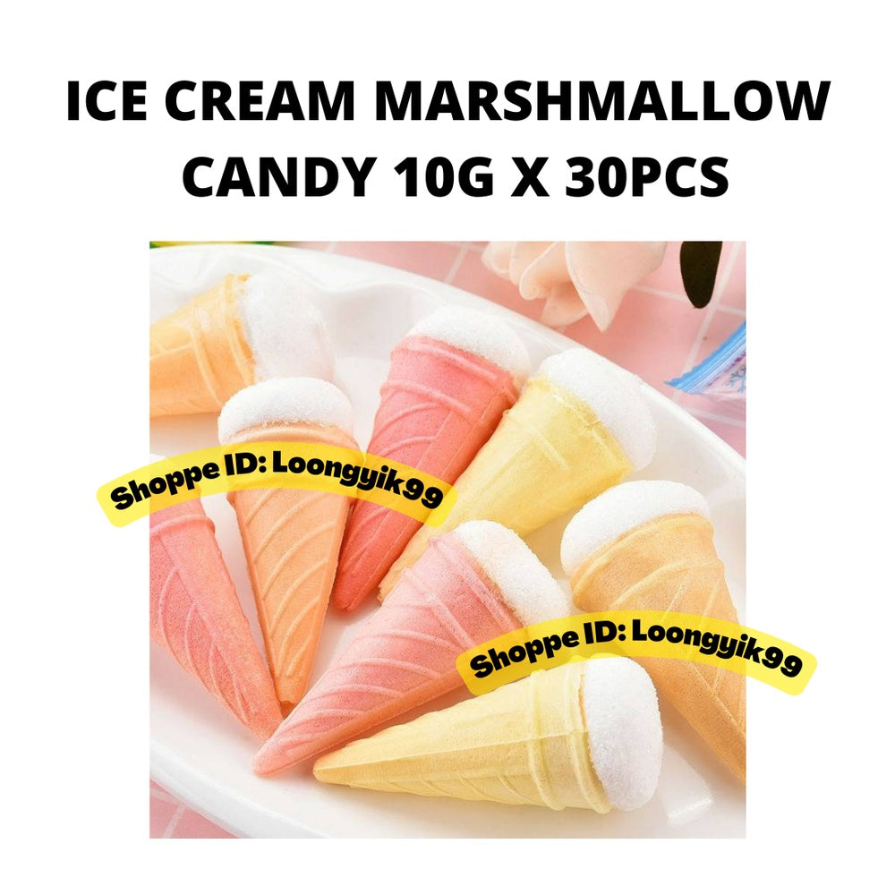 ICE CREAM MARSHMALLOW BISCUIT CANDY 10G X 30PCS HALAL