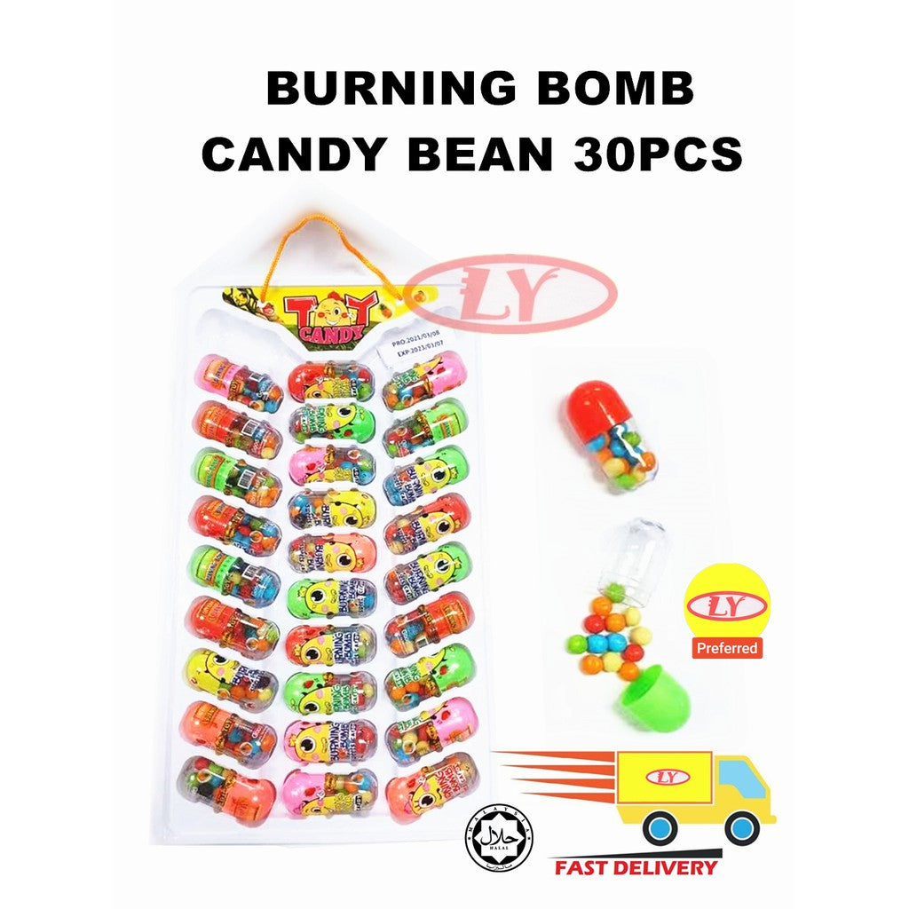 BURNING BOMB CANDY 30PCS