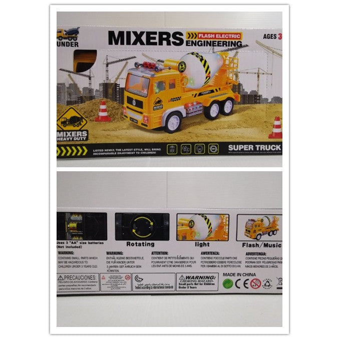 BOY TOYS CONCRETE MIXER TRUCK