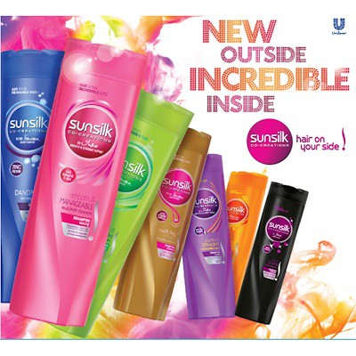 SUNSLIK SHAMPOO 160ML X6PCS  (7 COLOUR TO CHOOSE)