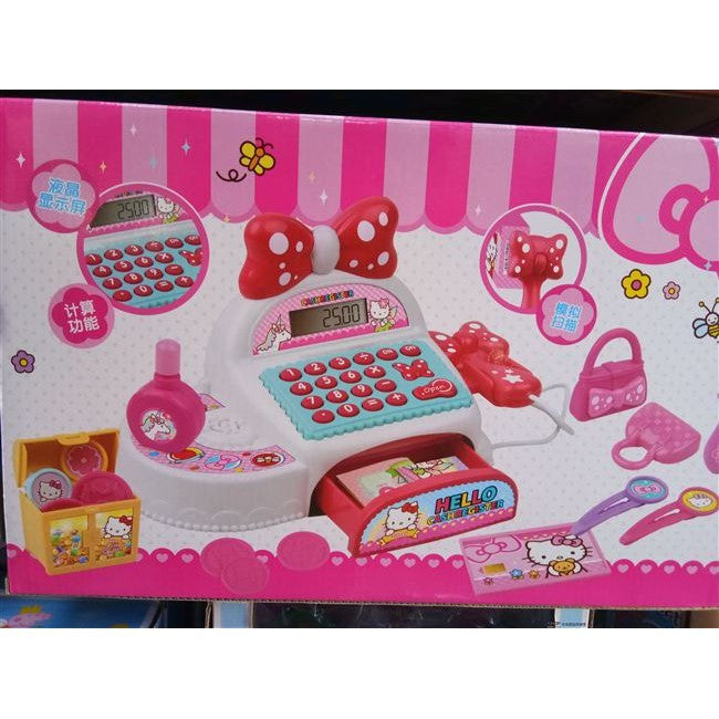 KITTY BUSSINESS CASH REGISTER TOY SET