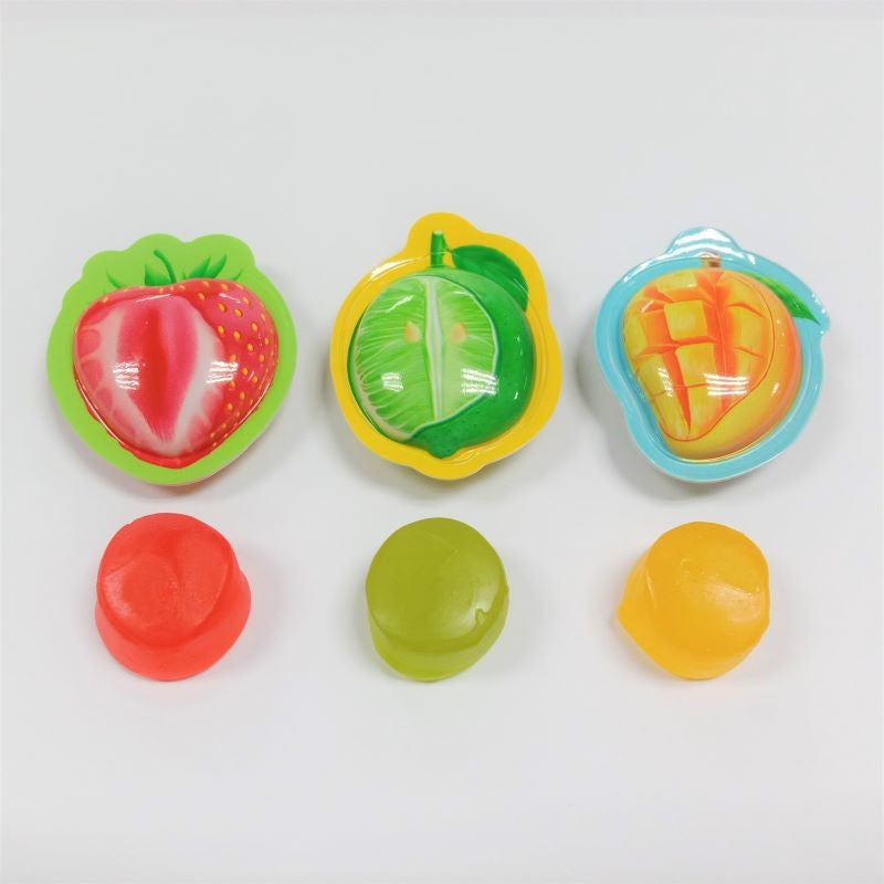 *Ready Stock* 50pcs Candy Fresh Fruit Chew Flavour Mango / Strawberry /Lime (±8g x 50Pcs)